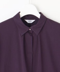 J.PRESS LADIES 【吸水速乾】OUKAプレーティング シャツカラー カットソー