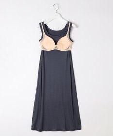 自由区 L 【ワコールコラボ】【カタログ掲載・洗える】レーシーニット ドレス