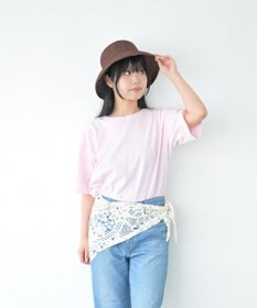 石田製帽 美濃和紙xコットンブレード　ウォッシャブルカサブランカ