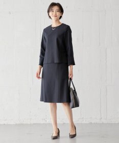 J.PRESS LADIES ライトツイードストレッチ スカート