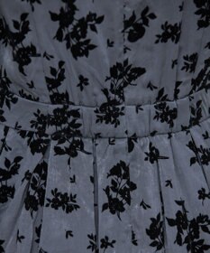 Tiaclasse 【安田美沙子さん着用・洗える】フラワーフロッキーワンピース