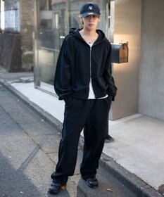 WEGO 【ユニセックス着用ITEM/ウエストゴム】スウィッチングスウェットパンツ