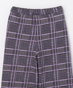 ANY KIDS レースアップ 裏シャギーワイドパンツ