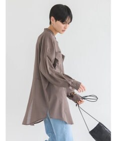 AMERICAN HOLIC イージーケア＋接触冷感　Ｗポケットシャツチュニック