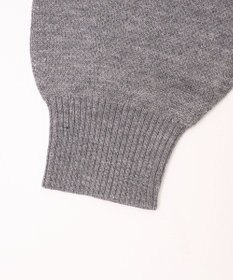 WEGO グラフィックジャガードニットZIPパーカー