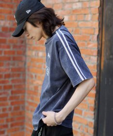 WEGO 【ユニセックス着用ITEM】スリーブラインロゴBIG　T（SS）