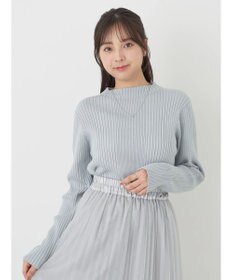 earth music&ecology 切り替えリブニットプルオーバー