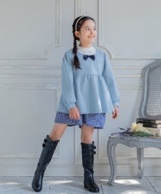 組曲 KIDS 【110-140㎝】ボウタイリボン トップス