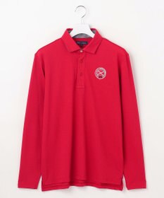 23区GOLF 【MEN】【UVカット】ハニカムカノコ長袖ポロシャツ