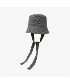 林八百吉商店 un chapeau　ひも付きチェックハット
