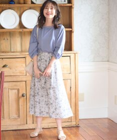 ANY SIS 【接触冷感・UVカット】サカリバドルマンスリーブ プルオーバー