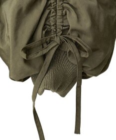 Green Parks ・ｓｗｉｎｇ　ｂｙ　ティペット付ミリタリーブルゾン