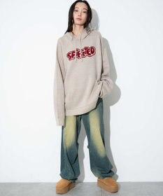 WEGO 【ユニセックス着用ITEM】ジャガードグラフィックパーカー
