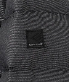 JOSEPH ABBOUD 【撥水/軽量/防風/フード取り外し可/ダウン】インターレースカルゼ  ダウン ブルゾン