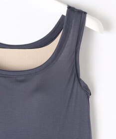 自由区 L 【ワコールコラボ】【カタログ掲載・洗える】レーシーニット ドレス