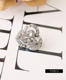 Tiaclasse ダイヤモンドカットブローチシリーズ