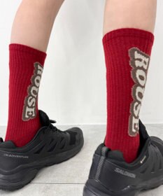 WEGO ロゴデザインソックス（R）