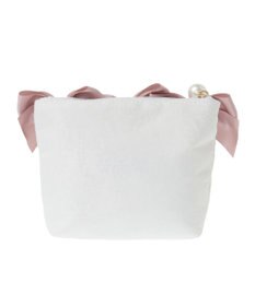 Maison de FLEUR ジャカードリボンポーチ