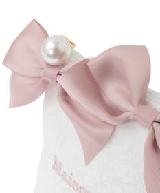 Maison de FLEUR ジャカードリボンポーチ