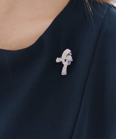 Tiaclasse ダイヤモンドカットブローチシリーズ