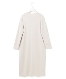 ICB 【洗える】 シンセティックフルニードル Vネックワンピース