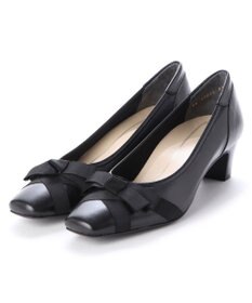 Riz raffinee <Riz raffinee>【3E】グログランリボンパンプス