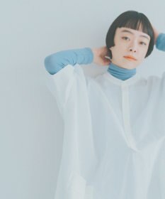 WHITE MAILS 【Kanocoコラボ】ビッグシルエット ワンピース＜洗える・抗菌・消臭・速乾・UVケア＞