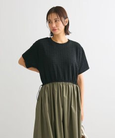 Green Parks ドロストドッキングワンピース