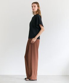 BEIGE， DIOP / スビンコットン ドレープTシャツ