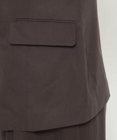 uncrave テンセルライトリネン ジレブラウス