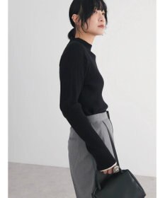 Green Parks ・ＥＬＥＮＣＡＲＥ　ＤＵＥ　ハイショクリブハイネックニット