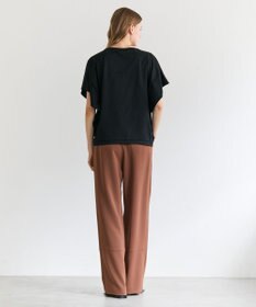 BEIGE， DIOP / スビンコットン ドレープTシャツ