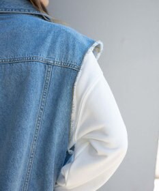 WEGO オーバーサイズデニムベスト