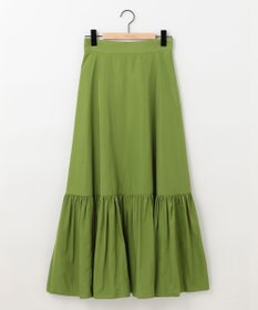 SHARE PARK LADIES 【ウォータープルーフ】　マキシティアードスカート