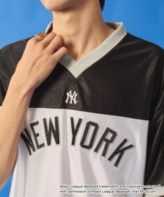WEGO 【ユニセックス着用ITEM】別注MLBメッシュゲームグラフィックT（SS）