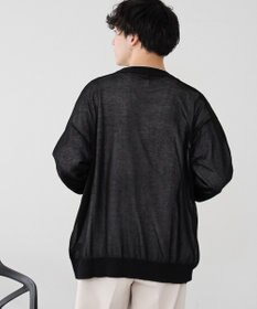 WEGO 【ユニセックス着用ITEM/紫外線対策/冷房対策】シアーカーディガン