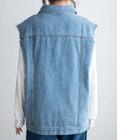 WEGO オーバーサイズデニムベスト