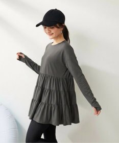 OP／FILA 【Ocean Pacific】フレアラッシュＴシャツ