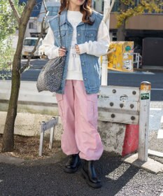 WEGO オーバーサイズデニムベスト