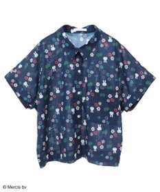 Green Parks ｍｉｆｆｙ／総柄プリントシャツ