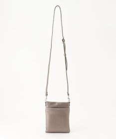 LA BAGAGERIE シープレザー　スクエアミニマムポシェット