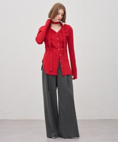 uncrave ヴィンテージリブ 2WAYトップス