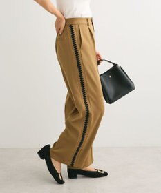 Green Parks ・ＥＬＥＮＣＡＲＥ　ＤＵＥ　サイド刺繍ラインパンツ