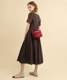 TOCCA CHECKER CLOVER VANITY ヴァニティバッグ