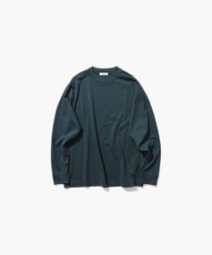 ATON 48/2 NATURAL DYE COTTON | オーバーサイズ L/S Tシャツ - UNISEX