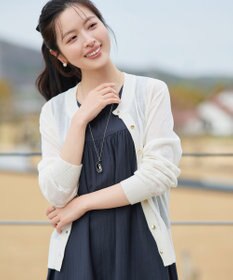 Tiaclasse 麻タッチカーディガン