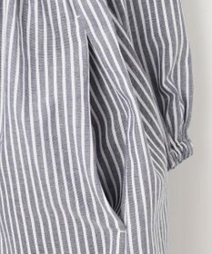 ANY 【手洗い可能】【ペチコート付】ギャザーシャツワンピース