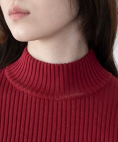 WEGO 【2025年秋冬新作】リブハイネックショートニット