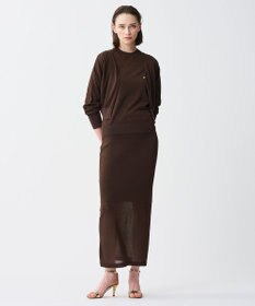 uncrave シアー ニットプルオーバー