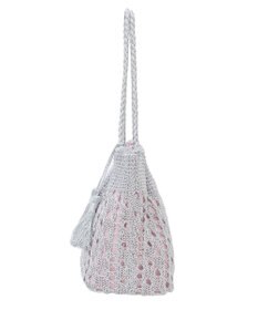 Green Parks ・ＱＵＯＮ　マクラメメタルトート